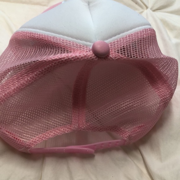 Smiley face trucker hat womens mesh baseball hat with adjustable snaps - Picture 2 of 3